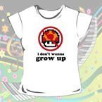 Bluzka damska I DON'T WANNA GROW UP 02