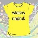 Bluzka damska Z WŁASNYM NADRUKIEM