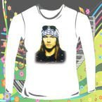 Bluzka damska z długim rękawem   AXL ROSE 02