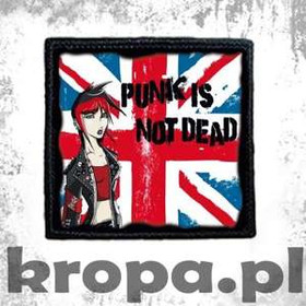 Naszywka PUNK IS NOT DEAD 