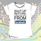 Bluzka damska SHUT UP