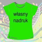 Bluzka damska Z WŁASNYM NADRUKIEM