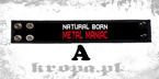 Opaska na rękę - NATURAL BORN METAL MANIAC