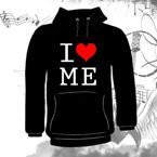 Bluza kangurka  I LOVE ME