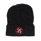 Czapka zimowa ANTY NAZI (czarna) 01