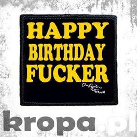 Naszywka HAPPY BIRTDAY