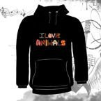 Bluza kangurka  I LOVE ANIMALS 02