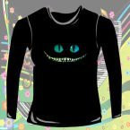 Bluzka damska z długim rękawem  CHESHIRE CAT 03