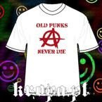 Koszulka  OLD PUNKS NEVER DIE. 02
