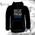 Bluza kangurka SHUT UP 02