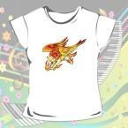 Bluzka damska FIRE WOLF