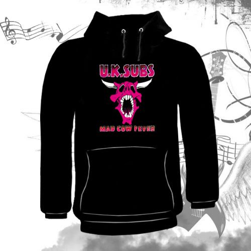 Bluza kangurka  UK SUBS - MAD COW FEVER