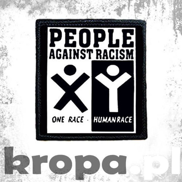 Naszywka PEOPLE AGAINST RACISM...