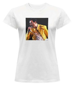 Bluzka damska z naszywką Queen Freddie Mercury 3