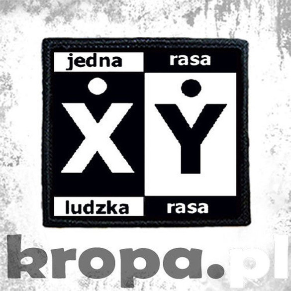 Naszywka JEDNA RASA 02
