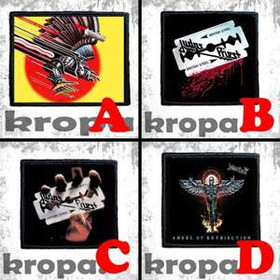 Naszywka JUDAS PRIEST 10 x 10 cm Dużo Wzorów!